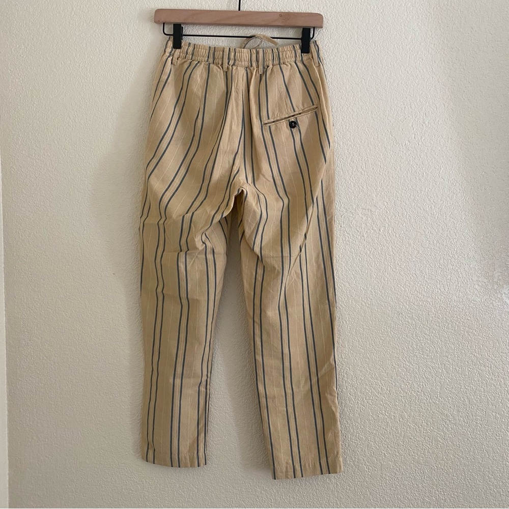 BSBEE Striped Cropped Lightweight Pants - Picture 2 of 9